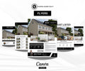 15 Coldwell Banker Luxury Real Estate Flyers | Black & White Modern Templates | Editable Canva Design | Realtor Marketing Kit