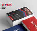 RE/MAX Business Card Template | Editable Canva Realtor Card | Modern Real Estate Agent Branding Card | Remax Canva