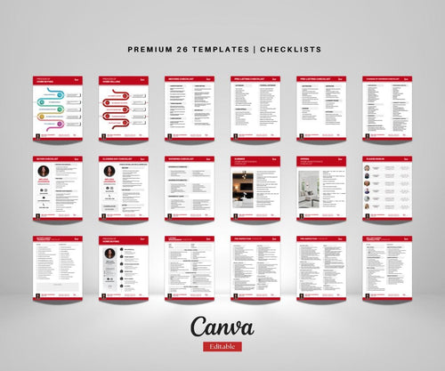 30+ Keller Williams Real Estate Checklists | Premium KW Buying & Selling Templates | Editable Canva Bundle | Instant Download