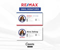 Remax Email Signature | Remax Template | Editable Remax Template | Canva Templates