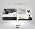Century 21 Facebook Banner Templates (4 Pack) | Real Estate Social Media Covers | Editable Canva Designs for Realtors