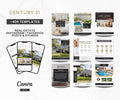 400+ Real Estate Social Media Templates | Instagram & Facebook Canva Bundle | Realtor Marketing Kit | Editable Designs