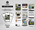 Coldwell Banker Luxury Real Estate Social Media Bundle | Just Listed, Just Sold, Open House, Market Update, Seller & Buyer Tips