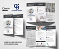 Coldwell Banker Home Buying Checklist | Coldwell Canva Template | Coldwell Trifold Brochure | Home Buying Checklist Trifold | 2025