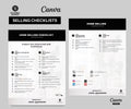Home Selling & Buying Checklists | Printable Real Estate Seller’s Checklist | Coldwell Banker Luxury | PDF Download | Editable Canva