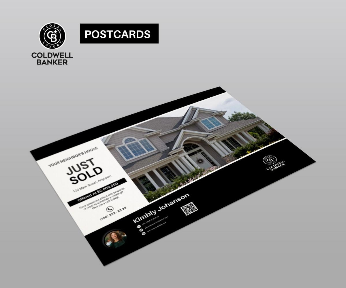 Coldwell Banker Luxury Real Estate Marketing Bundle | Sellers & Buyers Guide, Flyers, Checklists, Social Media Templates | Black and White