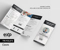 Premium EXP REALTY Trifold Brochure Bundle | Home Selling & Buying Guide | Premium Real Estate Canva Template