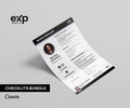 24 Pages Real Estate Checklists | EXP REALTY | Printable & Editable PDF + Canva Template | Black and White
