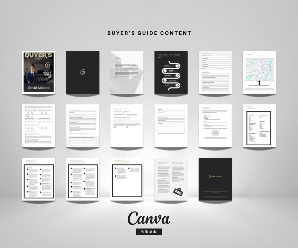 Century 21 Seller’s Guide and Buyer's Guide | Both Guides | Presentations for Century 21 | Canva 2025