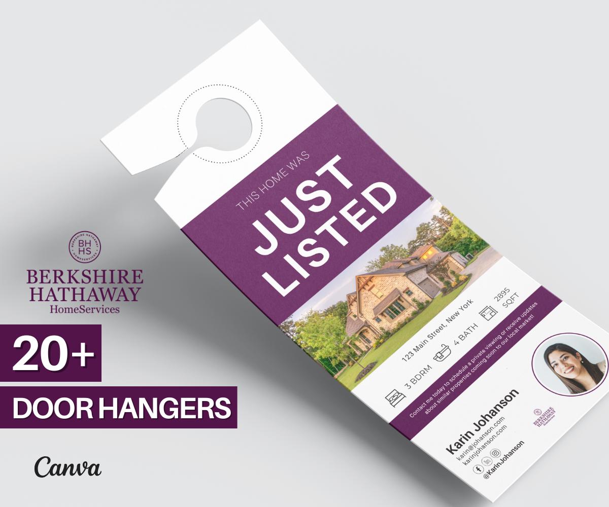 Ultimate Berkshire Hathaway Realtor Bundle | Premium Canva Templates | Flyers, Business Cards, Social Media, Checklists, Guides & More