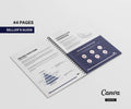 44-Page Navy Blue Real Estate Seller's Guide | Editable Canva Template | Modern Home Selling Guide for Realtors | Pre-Listing Packet