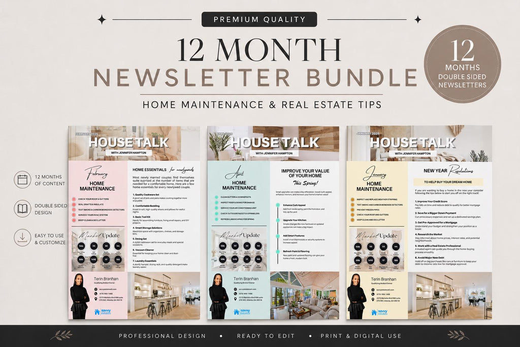 Real Estate Templates Canva, Real Estate Marketing, The Largest Curated Real estate Collection