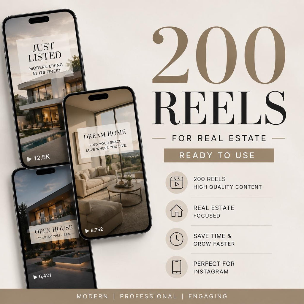 Real Estate Templates Canva, Real Estate Marketing, The Largest Curated Real estate Collection