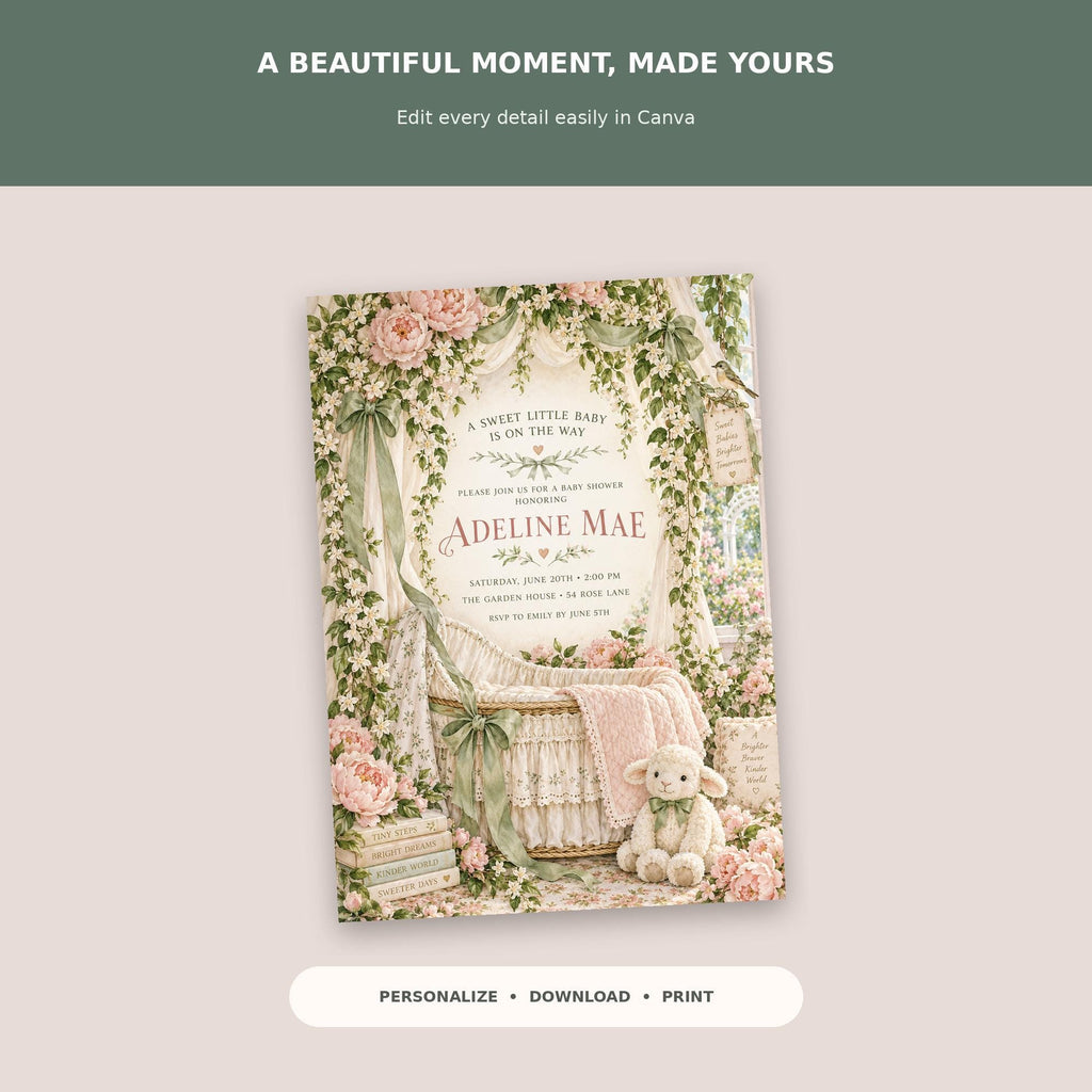 The image is a beautiful moment, made yours. Edit every detail easily in Canva.