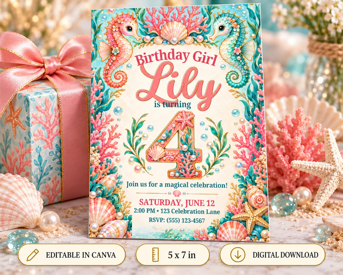 Birthday Girl Lily is turning 4 and is turning a magical celebration.