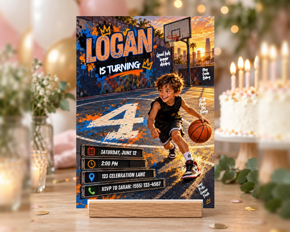 Logan is turning 4