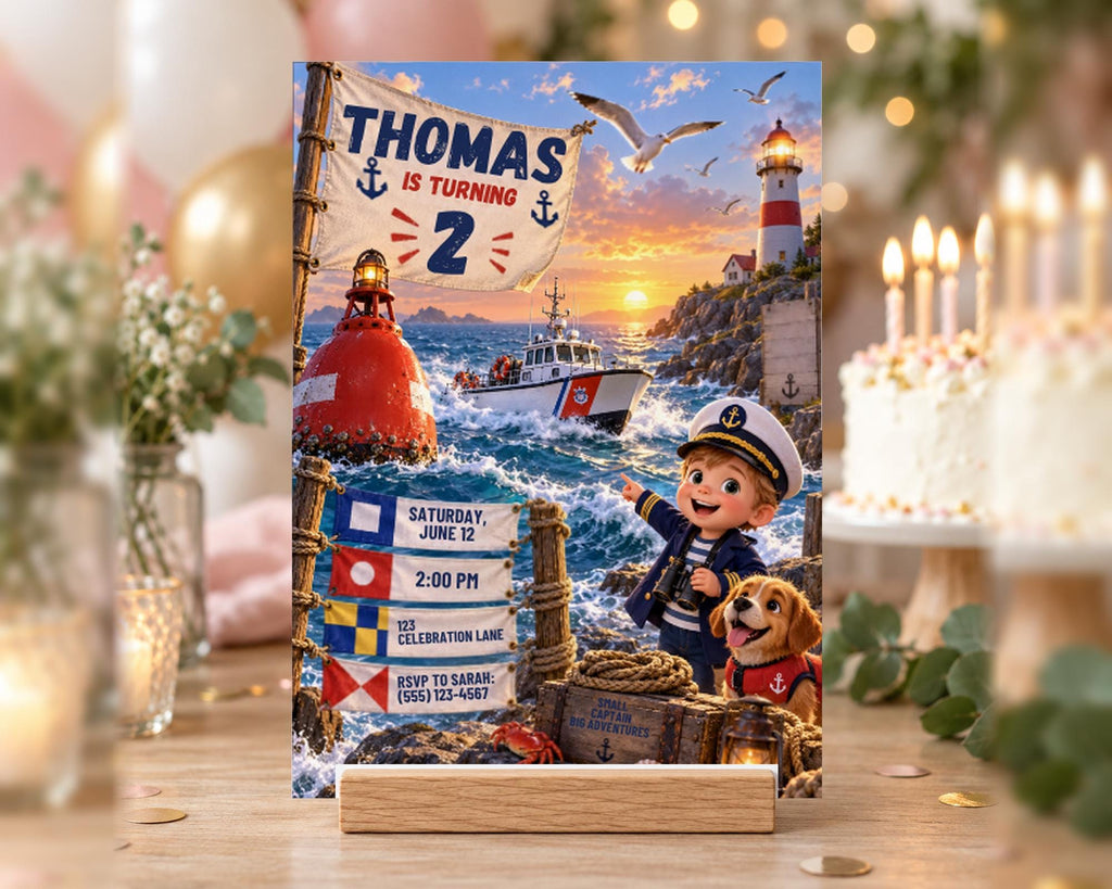 Thomas is turning 2 years old.